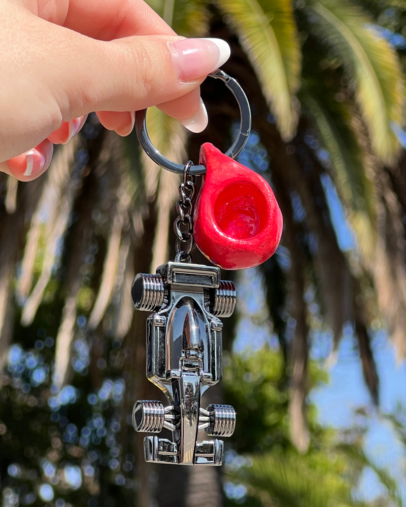Racing Mini Mug Keyrings